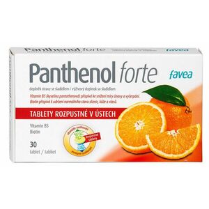 FAVEA Panthenol forte 30 tablet obraz