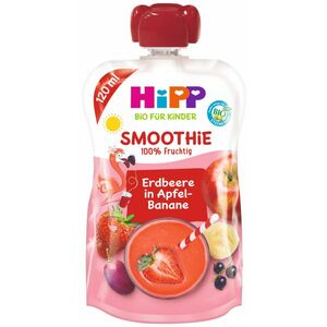 HIPP BIO Smoothie Jablko-Banán-Červené ovoce 120 ml obraz