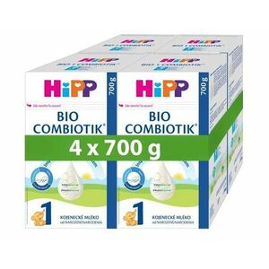 HIPP 1 BIO Combiotik® Počáteční mléčná kojenecká výživa 4 x 700 g obraz