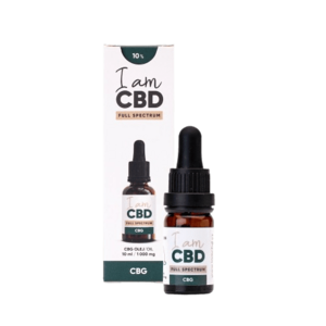 I AM CBD Full Spectrum CBG konopný olej 10% original 10 ml obraz