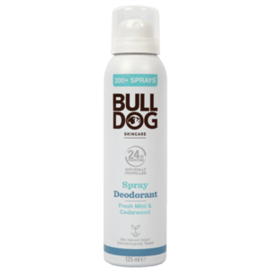 BULLDOG Fresh Mint & Cedarwood spray deodorant 125 ml obraz