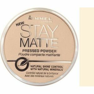 RIMMEL London Stay Matte Powder pudr 001 Transparent 14 g obraz