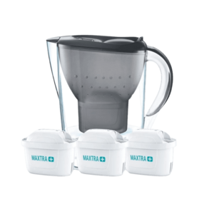 BRITA Marella Cool Memo, 3x filtr MX PRO, Filtrační konvice, grafitová 2.4 l obraz