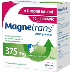 MAGNETRANS 375mg 40+10 tyčinek granulátu 50 sáčků obraz