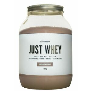 GYMBEAM Just Whey chocolate milkshake 1000 g obraz