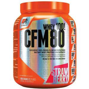 EXTRIFIT CFM Instant Whey 80 jahoda 1000 g obraz