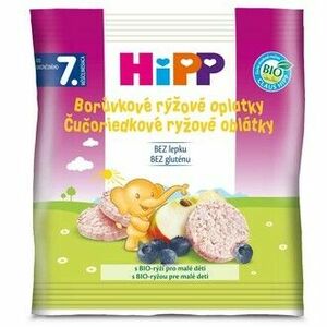 HIPP BIO Borůvkové rýžové oplatky 30 g obraz