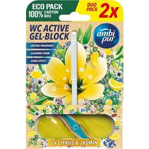 AMBIPUR Active gel-blok citron & jasmín 2 x 45 g obraz