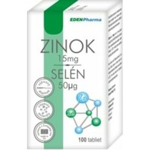 EDENPHARMA Zinek Selen 100 tablet obraz