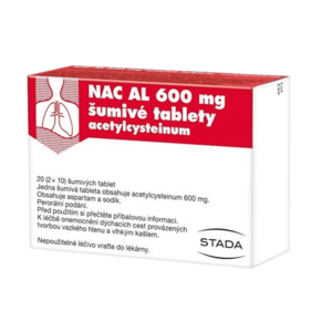 NAC AL 600 mg 20 šumivých tablet obraz