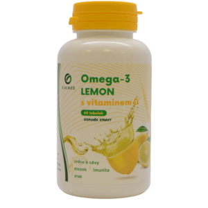 GALMED Omega 3 Lemon s Vitaminem D 60 tobolek obraz