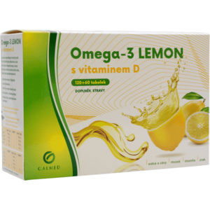 GALMED Omega 3 Lemon s Vitaminem D 180 tobolek obraz