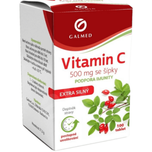 GALMED Vitamín C 500 mg se šípky 100 tablet obraz