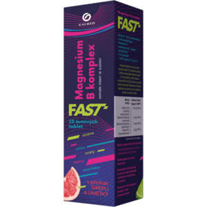 GALMED Magnesium B-komplex FAST 20 šumivých tablet obraz