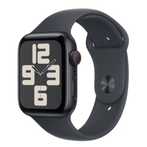 APPLE Watch SE GPS + Cellular 44mm Midnight Aluminium Case with Midnight Sport Band - M/L obraz