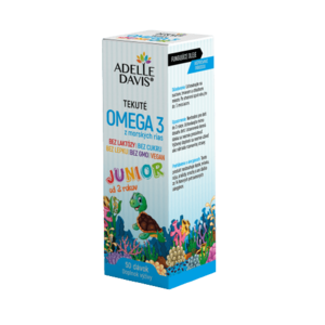 ADELLE DAVIS Omega 3 z mořských řas Junior 50 ml obraz