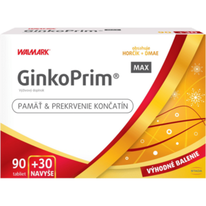 WALMARK GinkoPrim Max 90 + 30 tablet obraz