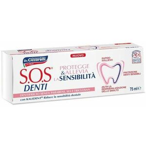 S.O.S. DENTI SOS DENTI Sensitivity toothpaste 75 ml obraz