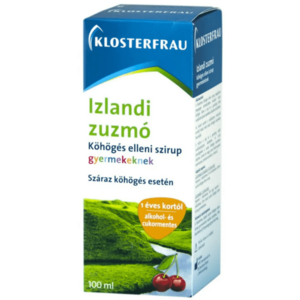 KLOSTERFRAU Islandský lišejový sirup pro děti s příchutí třešně 100 ml obraz