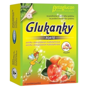 BETAGLUCAN Natures glukanky forte 30 pastilek obraz