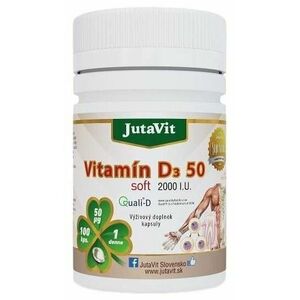 JUTAVIT Vitamín D3 50, 100 kapsúl obraz