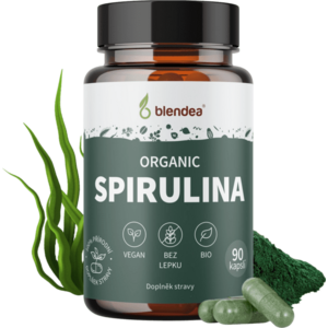 BLENDEA BIO Spirulina 90 kapslí obraz