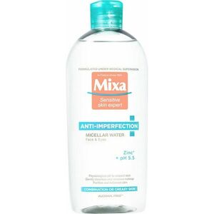 MIXA Anti-Imperfection micelární voda pro smíšenou a mastnou citlivou pleť, 400 ml obraz