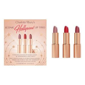 CHARLOTTE TILBURY - Charlotte's Iconic Hollywood Lip Trio – Sada rtěnek obraz