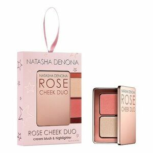 NATASHA DENONA - Mini Rose Cheek Duo – Ornament – Krémová tvářenka a rozjasňovač obraz