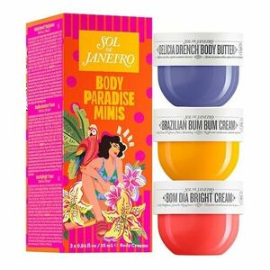 SOL DE JANEIRO - Body Paradise Minis – Sada mini hydratačních tělových krémů obraz