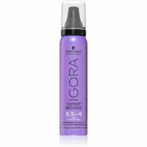 Schwarzkopf Professional IGORA Expert Mousse barvicí pěna na vlasy odstín 9, 5-4 Beige 100 ml obraz