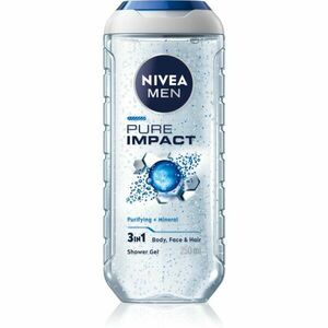 Nivea Men Pure Impact sprchový gel pro muže 250 ml obraz