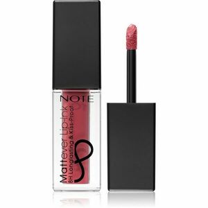 Note Cosmetique Mattever tekutá rtěnka s matným finišem 08 Antique Pink 4, 5 ml obraz