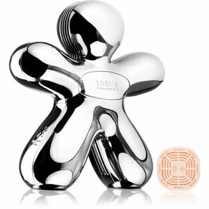 Mr & Mrs Fragrance George II Silver Chrome aroma difuzér na kapsle 06 23, 5 cm obraz