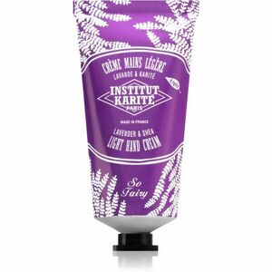 Institut Karité Paris Lavender So Fairy lehký krém na ruce s bambuckým máslem tube + box 75 ml obraz