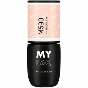 MYLAQ UV Gel Polish gelový lak na nehty odstín My Special Day 5 ml obraz