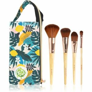 So Eco Natural Travel Brush Set cestovní sada štětců s taštičkou obraz