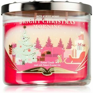 Bath & Body Works Bright Christmas Morning vonná svíčka 411 g obraz