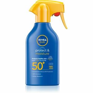 Nivea SUN Protect & Moisture hydratační sprej na opalování SPF 50+ 270 ml obraz