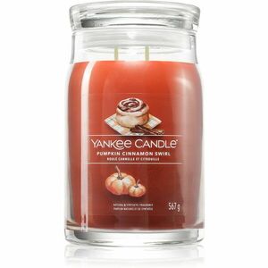 Yankee Candle Pumpkin Cinnamon Swirl vonná svíčka 567 g obraz