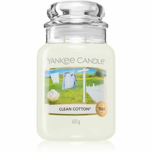 Yankee Candle Clean Cotton vonná svíčka 623 g obraz