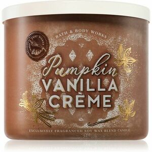 Bath & Body Works Pumpkin Vanilla Crème vonná svíčka 411 g obraz