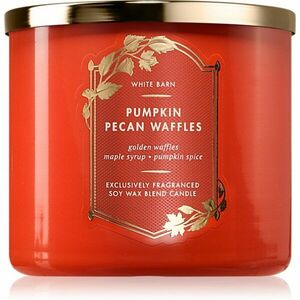 Bath & Body Works Pumpkin Pecan Waffles vonná svíčka 411 g obraz