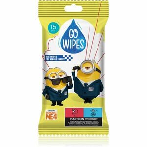 GoWipes Wet Wipes For Whole Family vlhčené čisticí ubrousky na ruce 15 ks obraz