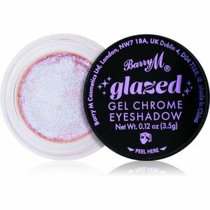 Barry M Glazed Gel Chrome Eyeshadow gelové oční stíny odstín So Exclusive 3.5 g obraz