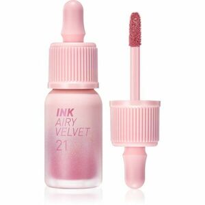 peripera Ink Airy Velvet krémová rtěnka s matným efektem odstín 21 Fluffy Peach 4 g obraz