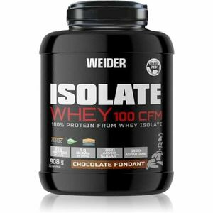 Weider Isolate Whey 100 CFM syrovátkový izolát příchuť Chocolate fondant 908 g obraz