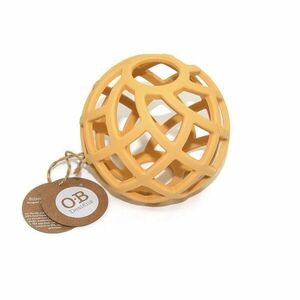 O.B Designs Eco-Friendly Teether Ball kousátko Tumeric 3m+ 1 ks obraz