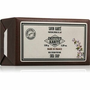 Institut Karité Paris Milk Cream Shea Soap tuhé mýdlo s bambuckým máslem Milk Cream 150 g obraz