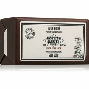 Institut Karité Paris Orange Blossom Shea Soap tuhé mýdlo s bambuckým máslem 150 g obraz